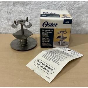 Oster 6670 Milkshake Blade for Osterizers Vintage Stainless Mixer Attachment